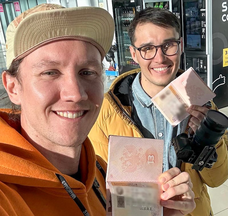 Ilya Voskresensky and his friend received their North Korean tourist visas at Vladivostok Airport. Voskresensky, who resides in St. Petersburg, a city in the far west of Russia, took nearly two days to reach Vladivostok.