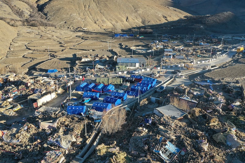 今年初,强震重创西藏边境城市定日县,附近5座水库也出现裂缝。