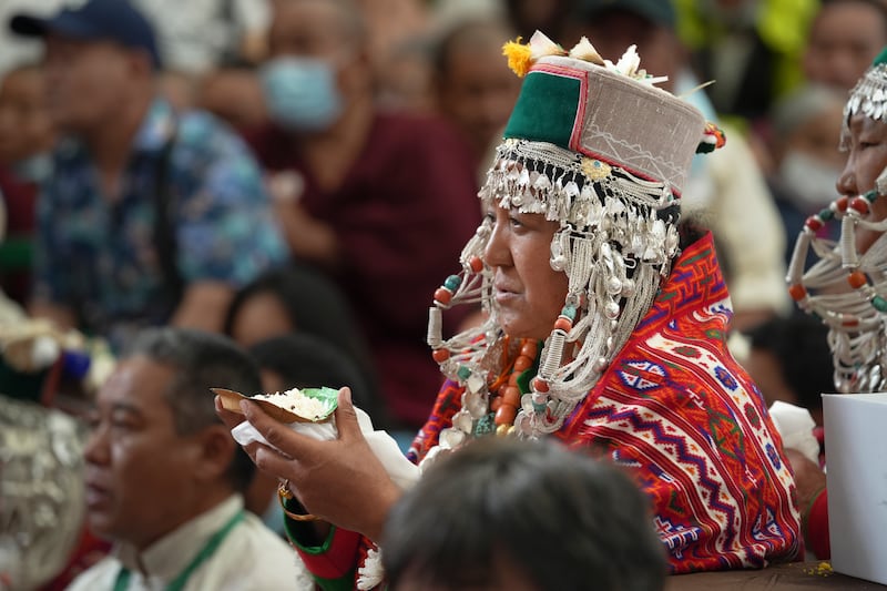 Devotees attend the celebrations on the 90th birthday of the Dalai Lama at the Main Temple in Dharamsala, India, July 6, 2025.